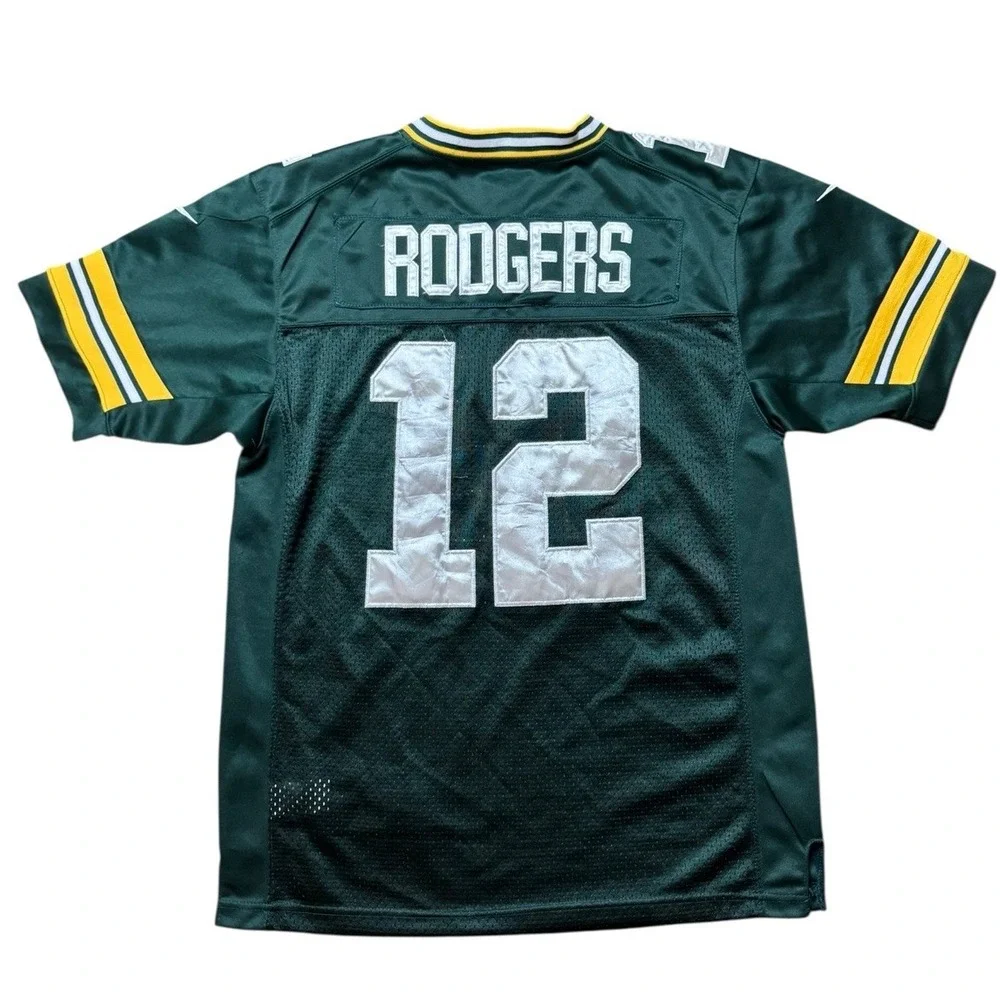 Vintage Green Bay Packers‎ NFL Jersey Rodgers 12  Nike Super Bowl XLV